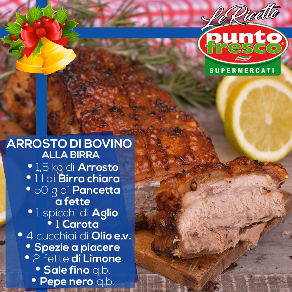 Arrosto Di Bovino Alla Birra Punto Fresco Supermercati